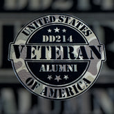 DD214 Veteran -  Hat Patch